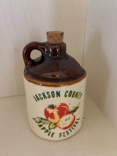 apple festival jug