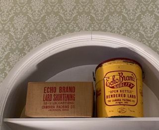 echo brand lard containers