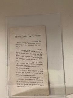 edwin jones of jackson for gov. back