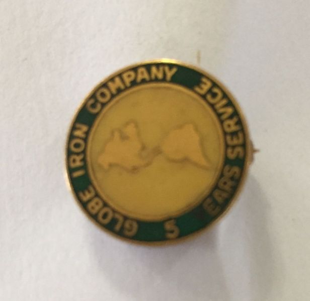 globe iron service pin