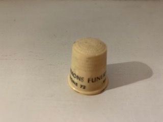 simons funeral thimble