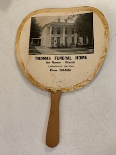 thomas funeral home fan